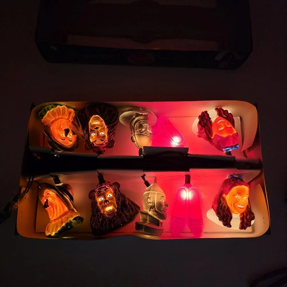 Wizard Of Oz 10 Light String Set Kurt S Adler Santa's‎ World